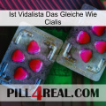 Is Vidalista The Same As Cialis 15